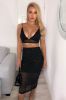 Bralet und midi rock set