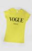 Damen T-Shirt -Vogue Paris druck