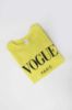 Picture of Print T-shirt - yellow