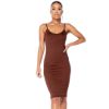 Bodycon Kleid-Brown