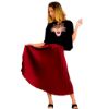 Picture of Satin midi skirt