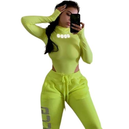 neon green bodysuit