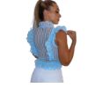 Frill top-light blue