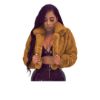 Picture of Crop faux fur Jacket