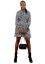 Bild von High Neck Leo muster Kleid